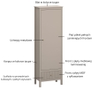 system KLEO regał 1d1s taupe_8.jpg
