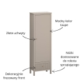 system KLEO regał 1d1s taupe_7.jpg