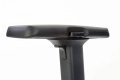 POP fotel pracowniczy, kolor: pasek boczny - czarny RN60999, front - zielony M38