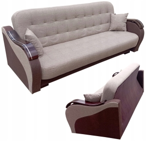 Wersalka rozkladana do spania Wygodna sofa na sprężynach bonell Dakota