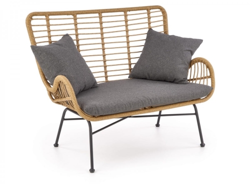 IKARO XL sofa naturalny-popiel