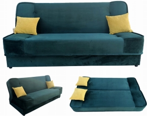 Wersalka Rozkładana do Spania na Sprężynach Bonell Automat Odścienny Apollo