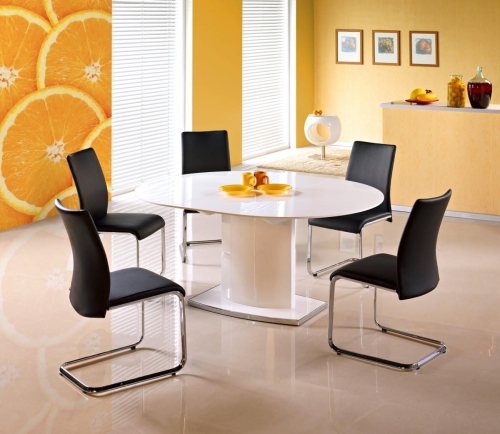 FEDERICO stół rozkładany biały (3p=1szt), PRESTIGE LINE