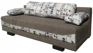 Sofa Rozkładana do Spania w Salonie Nowoczesna Kanapa z Pojemnikiem IGA