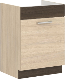 Szafka dolna kuchenna pod zlewozmywak MODENA MD18/D60Z rijeka jasna