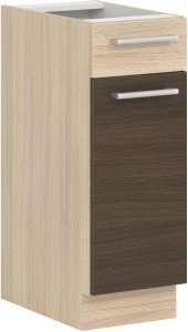 Szafka dolna kuchenna z szufladą i drzwiami MODENA MD12/D30S1 rijeka ciemna