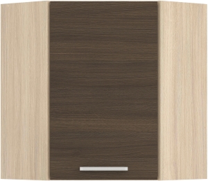 Szafka górna narożna kuchenna rogowa wisząca MODENA MD10/G60NW rijeka ciemna