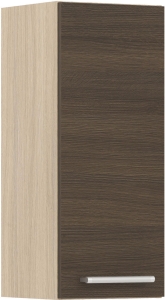 Szafka górna kuchenna jednodrzwiowa wisząca MODENA MD2/G30 rijeka ciemna