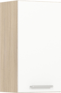 Szafka górna kuchenna jednodrzwiowa wisząca MODENA MD3/G40 biały połysk