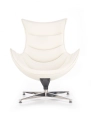 LUXOR fotel wypoczynkowy biały (1p=1szt)