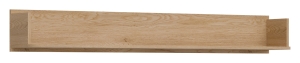 Półka wisząca z bokami na ścianę do pokoju 162 cm Dąb Cremona DANTE DT25