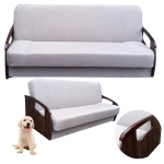 Wersalka rozkładana z drewnianymi bokami do pokoju 200 Sofa Kanapa Laminat