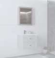 Szafka lustrzana 70x60/1D (MDF ramiak) cashmere_0
