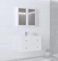 Szafka lustrzana 70x80/2D (MDF ramiak) biały_0
