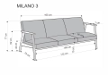 MILANO 3S sofa - oliwkowy tap. Castel 39 (1p=1szt)_10