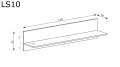 LINKaSTYLE półka LS10 cashmere_1