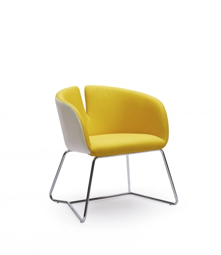 PIVOT fotel żółty