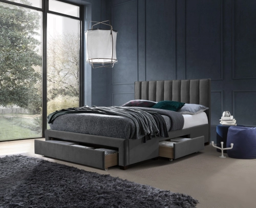 GRACE 140 łóżko z szufladami popiel velvet (3p=1szt)_0