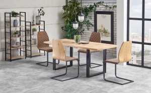 VENOM 135/185 stół duży dąb wotan rozkładany loft