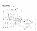 KRONOS fotel z podnużkiem, beżowy / wielobarwny (1p=1szt)_11