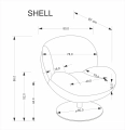 SHELL fotel wypoczynkowy, popielaty (1p=1szt)_11