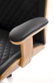 TIMBER fotel gabinetowy orzechowy/czarny_6