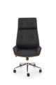 WEBSTER fotel gabinetowy orzechowy/czarny_7
