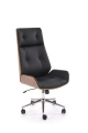 WEBSTER fotel gabinetowy orzechowy/czarny_8