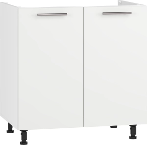 VENTO DK-80/82 szafka zlewozmywakowa front: biały mat (1p=1szt)