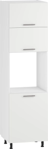 VENTO DP-60/214 szafka dolna wysoka front: biały mat (2p=1szt)