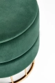 MINTY pufa ciemny zielony / złoty (1p=2szt)