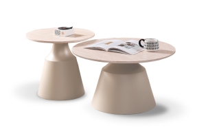 ZURICH zestaw 2 ław, trawertyn / kaszmir (2p=1set)