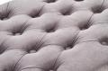 MILAGRO ławka, stelaż - srebrny, siedzisko - popielaty (1p=1szt)