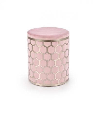 AQUA pufa jasny różowy